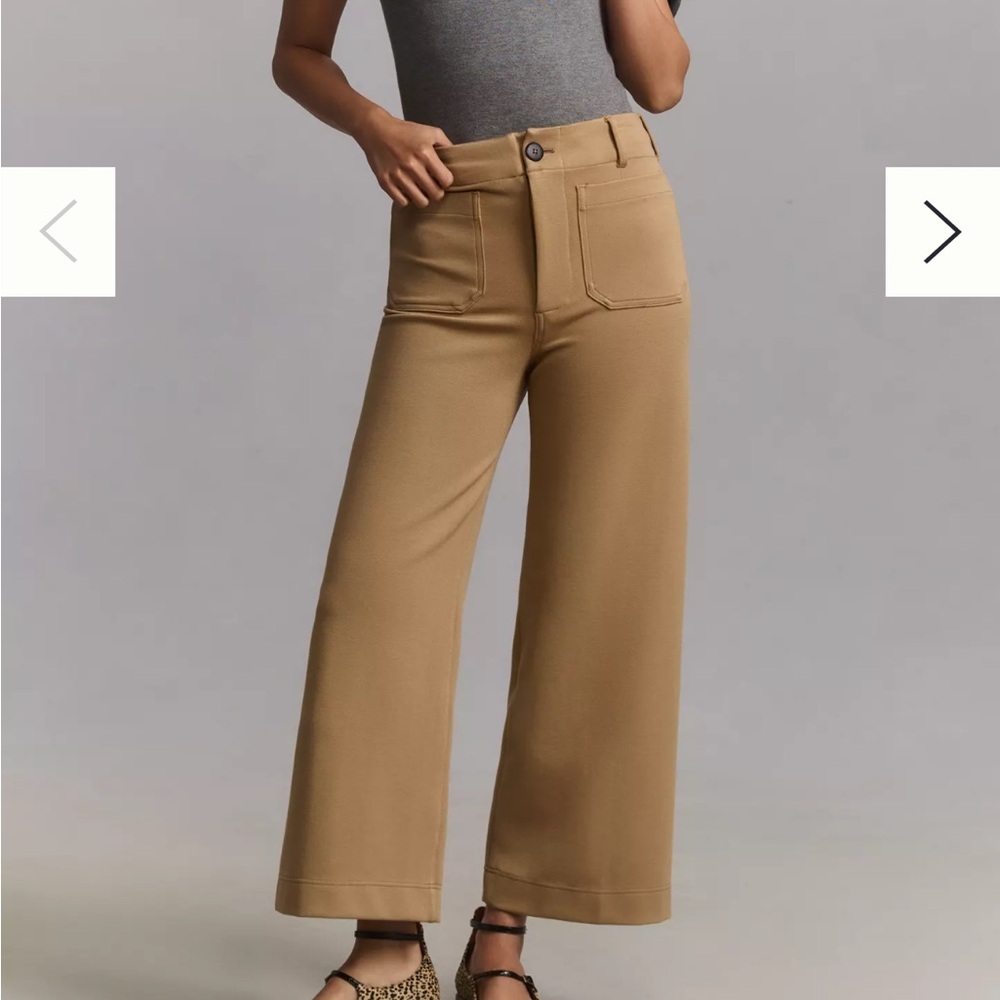 NWT Anthropologie Maeve Colette knit pants - Picture 2 of 7